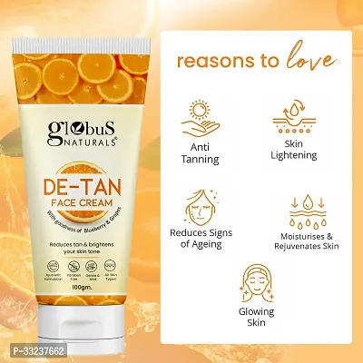 De Tan Face Cream, Tan Removal, Anti Pollution  Oil Control Formula 100gm-thumb4