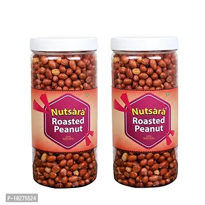Nutsara Kerala Spicy Roasted Peanuts , Roasted groundnut Snacks 1200 gm (1200GM)-thumb0