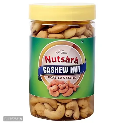 Nutsara Whole Roasted Lightly Salted Crispy Cashew Nut - Kaju (250gm)-thumb0