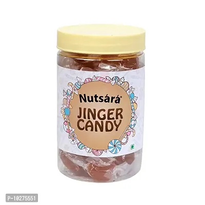 Nutsara Ginger Candy 300 gms (Jar Pack)-thumb0
