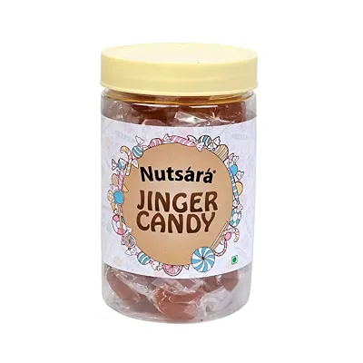 Nutsara Ginger Candy 300 gms (Jar Pack)