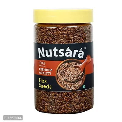 Nutsara Premium Raw Flax Seeds for Weight Loss 300gm