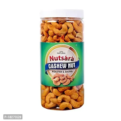 Nutsara Whole Red Chilly Roasted Lightly Salted Crispy Cashew Nut From Kerala - Spicy Kaju (500gm)-thumb0