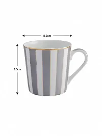 Sonaki Bone China Tea Cups/Coffee Mugs (Set of 4 pcs). (Made in India)-thumb3