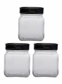 Goodhomes Multipurpose Glass Storage Jars Set of 3 Pieces 750 ML (HMFG56S-750-3)-thumb3