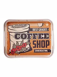 Goodhomes Melamine Rectangular Tea-Coffee Serving Tray MT328-thumb1