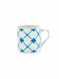 Goodhomes Bone China Coffee Mugs with Printed Set of 6 Pieces 210ml-thumb3