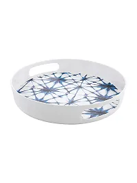 Goodhomes Melamine Round Serving Tray MT223-thumb2