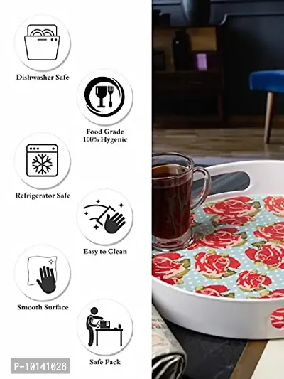 GOODHOMES Melamine Round Serving TrayMT229-thumb4