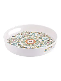 Goodhomes Melamine Round Serving Tray MT238-thumb1