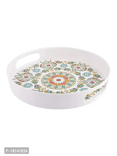 Goodhomes Melamine Round Serving Tray MT238-thumb2