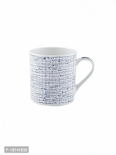 Goodhomes Bone China Tea Cups/Coffee Mugs with Geometric Design (Set of 6 Mugs). (Made in India)-thumb4