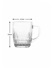 Glass Polo Tea Cups/Coffee Mugs (Set of 12 Mugs)-thumb3