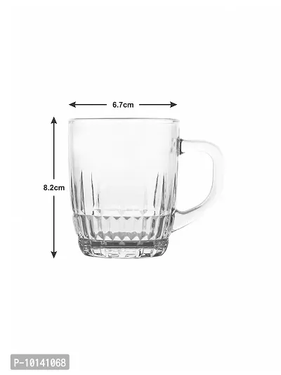 Glass Polo Tea Cups/Coffee Mugs (Set of 12 Mugs)-thumb4