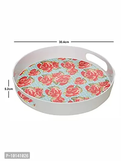 GOODHOMES Melamine Round Serving TrayMT229-thumb3