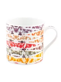 Goodhomes Bone China Tea Cups/Coffee Mugs with Colourful Design (Set of 6 Mugs). (Made in India)-thumb2