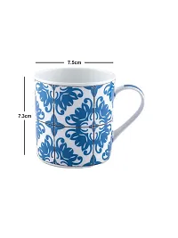 Goodhomes Bohemian Design Fine Bone China Tea Cups/Coffee Mugs -Set of 6-thumb2