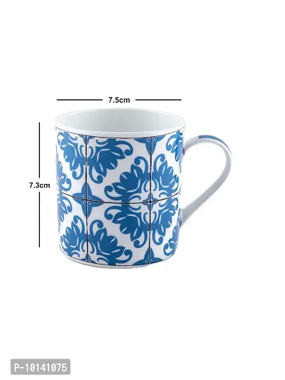 Goodhomes Bohemian Design Fine Bone China Tea Cups/Coffee Mugs -Set of 6-thumb3