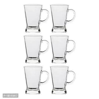 Goodhomes Transparent Glass Tea Cups Set of 6 Pieces 180ml YJZB-2411-2