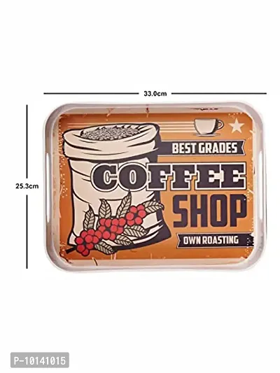 Goodhomes Melamine Rectangular Tea-Coffee Serving Tray MT328-thumb4