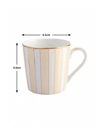 SONAKI Bone China Tea Cups/Coffee Mugs (Set of 4 pcs). (Made in India)-thumb3