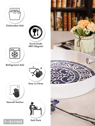 GOODHOMES Melamine Round Serving Tray MT236-thumb5