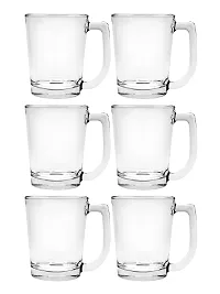 Goodhomes Lucky Glass Mugs (Set of 6pcs) LG-312007 Juice Water Beer Whiskey and Cocktail Glass 200ML, Clear-thumb3