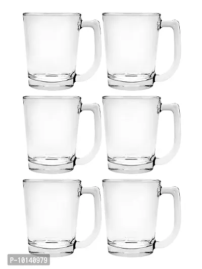 Goodhomes Lucky Glass Mugs (Set of 6pcs) LG-312007 Juice Water Beer Whiskey and Cocktail Glass 200ML, Clear-thumb4