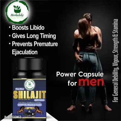 Shilajit Shakti Pro Max Capsule For Power, Strength And Increase Timming-thumb0