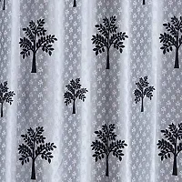 RDK Polyester Printed Tree Eyelet Curtains Set-of-3-thumb1