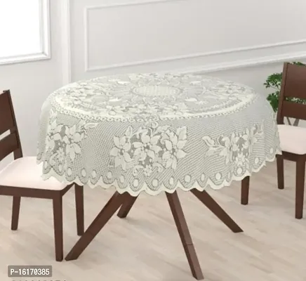 Printed  Floral 2 Seater Cotton Round Center Table Covers