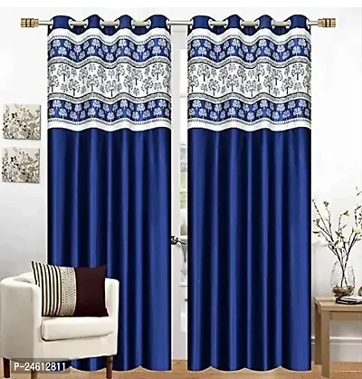 Door Curtain 4 Into 7 Feet ( Pack Of 2 )-thumb0