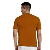 Ritravi Lifestyle Men?s Elegant T Shirt Designer Color Round Neck Pocket Finest Material 100% Cotton Outfit Fashion Stylish-thumb2