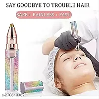 BATTERY OPERATED EYEBROW TRIMMER SHAVER FOR LADIES-thumb3