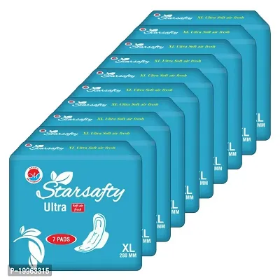 Starsafty Ultra Soft air fresh  XL 280MM 70 Sanitary padsnbsp;Packnbsp;off-10