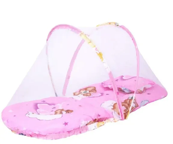 Portable Baby Folding Mosquito Net Bed With Baby care Combo
