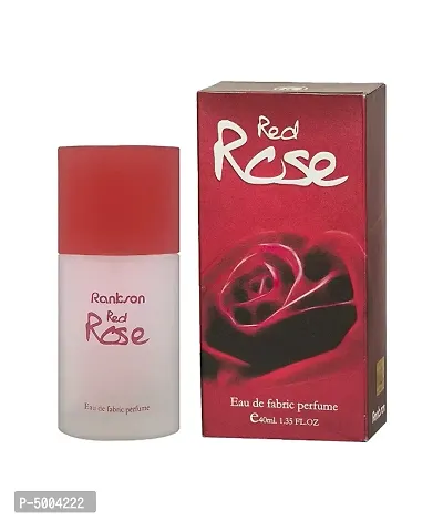 Red Rose Long Lasting Eau De Fabric Perfume For Men  Women 40ml.-thumb0