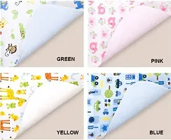 Portable Folding Net Baby Bed With Pillow(70x40cm)  Microfiber Bath Towel  Dry Waterproof Bed Protector Sheet Combo (1 Bed+1Towel+1 Sheet)-thumb3