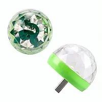 USB Party Lights LED Small Magic Disco Ball Sound Control DJ Stage Light Colorful Strobe RGB Lamp (Multicolour) Car Fancy Lightsnbsp;nbsp;(Multicolor)-thumb3