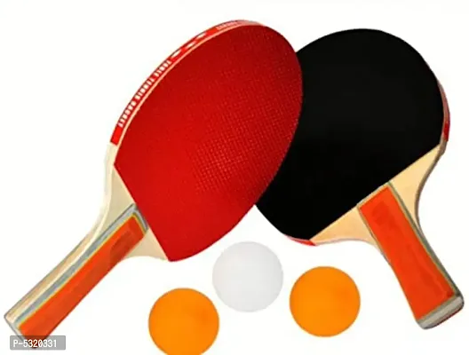 Table Tennis Racquet With 3 Ball's-thumb2