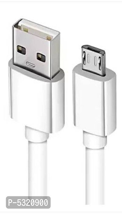 High Speed Data Transfer Safe Charging Micro USB Cable (Pack of 2)
