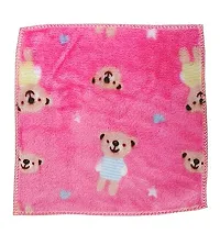 Premium Multicolor Printed Super Soft Cotton Handkerchief For Girls/kids/Ladies (Pack of 4)-thumb1