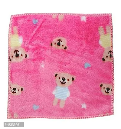 Premium Multicolor Printed Super Soft Cotton Handkerchief For Girls/kids/Ladies (Pack of 4)-thumb2