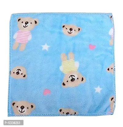 Premium Multicolor Printed Super Soft Cotton Handkerchief For Girls/kids/Ladies (Pack of 4)-thumb3