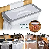 Portable Hanging Trash Bag Holder for Kitchen Bathroom Office Schools Clinic Waste Holder Hanging Rubbish Trash Carrier Bin Bag-thumb2