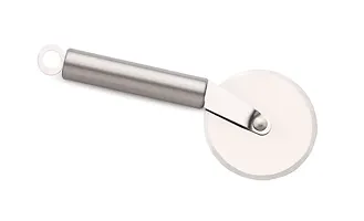 Stainless Steel Pizza Cutter, Pastry Cake Slicer, Sharp, Wheel Type-thumb2