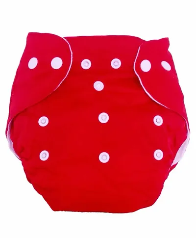 Adjustable & Reusable Baby Cloth Diapers With Snap Buttons