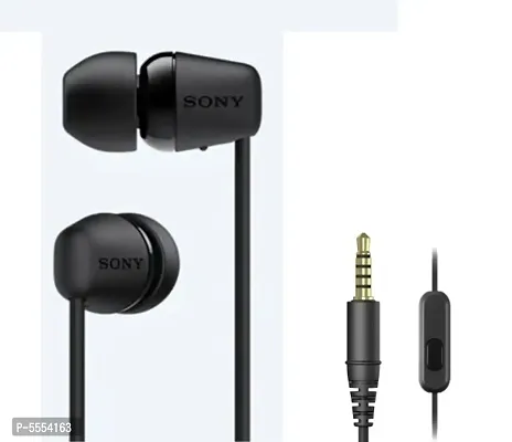 Wired Extra Bass Earphones with Mic for Phone Calls and Voice Recording