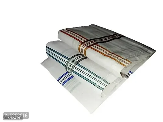 Premium Quality Cotton Handkerchief For Men's (Pack of 6)-thumb0