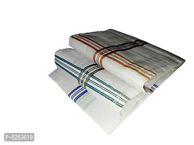 Premium Quality Combo Packs Of 6 Cotton Handkerchiefs For Men